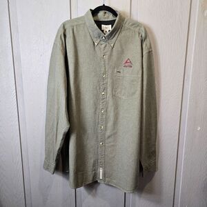 Gear For Sports Houndstooth Button Down Alcan Oswego Works Shirt Mens Sz XXL